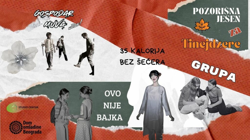 Pozorišna jesen Beograd 2025 u Domu omladine
