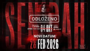 Novi datum za Senidin koncert u februaru