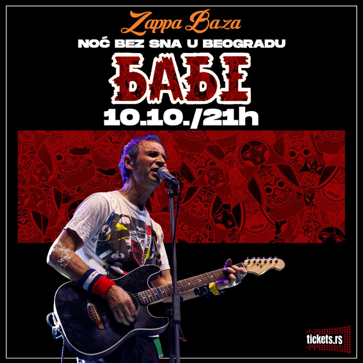 Bend BABE nastupa u Zappa Bazi Beograd, koncert 10. oktobra 2025 sa hitovima iz 90-ih
