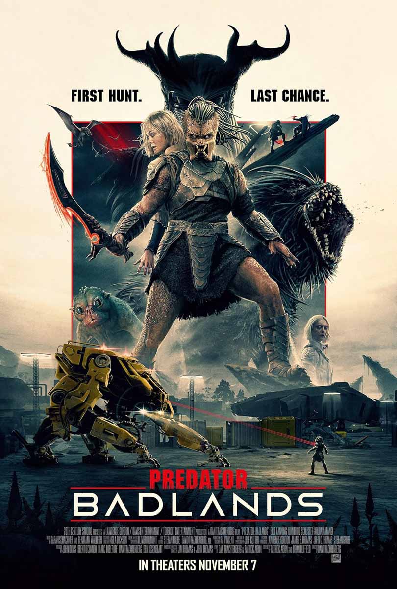 Predator: Badlands filmski poster